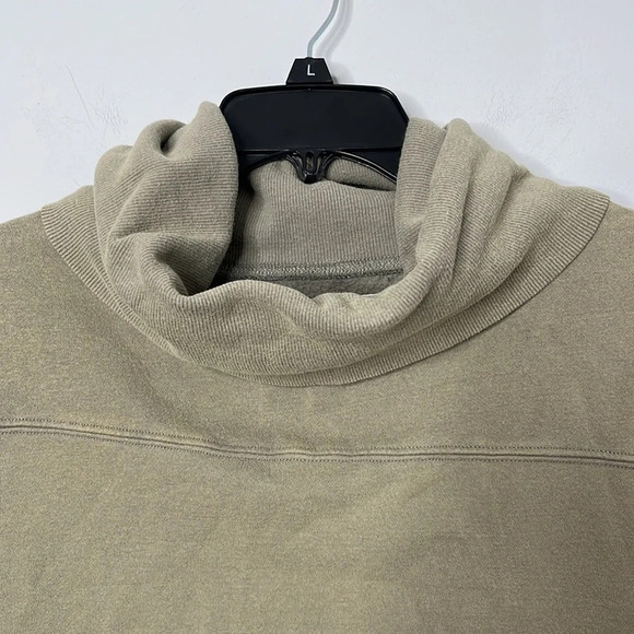 Urban Outfitters Jacob Olive Green Turtleneck Sweatshirt Dress - Picture 5 of 10